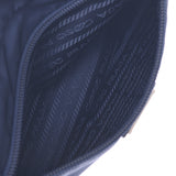 PRADA Prada Pouch Navy 1NE394 Ladies Nylon /Leather Accessory Pouch A Rank Used Ginzo