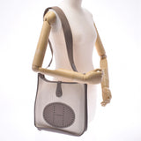 HERMES爱马仕EVRIN GM Ettop银色金属零件M刻印（2009年左右）UNICH华尔/皮革挎包AB等级二手银藏