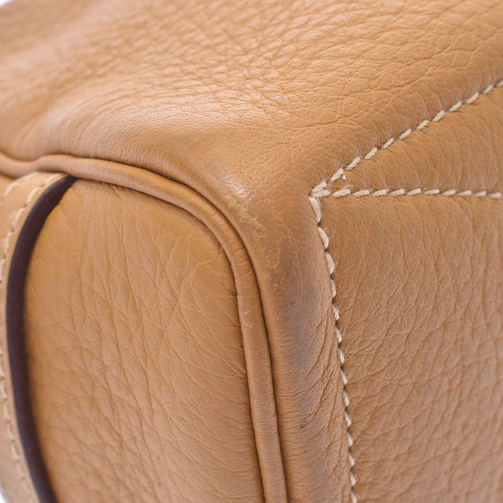 エルメスヴィクトリア ポーチ ナチュラルサブレ □L刻印(2008