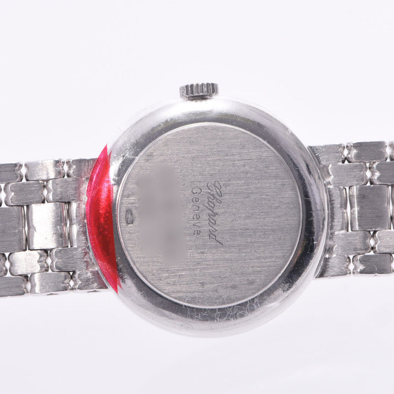 Chopard ショパール ダイヤべゼル 10/5603 レディース WG 腕時計 クオーツ ダイヤ文字盤 Aランク 中古 銀蔵