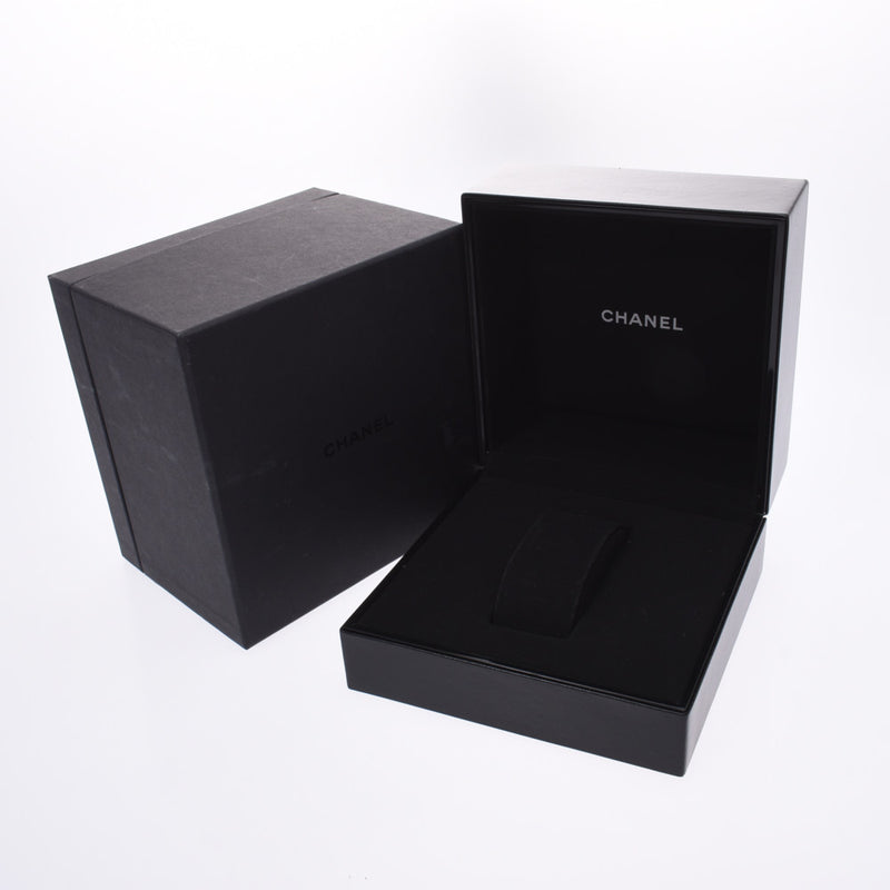 CHANEL シャネル J12 33mm ボーイズ 黒セラミック/SS 腕時計 クオーツ 黒文字盤 Aランク 中古 銀蔵