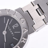 BVLGARI Bvlgari Bvlgari Bvlgari Bvlgari 23 BB23SS ladies SS watch Quartz Black Dial A Rank used silver stock