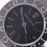 BVLGARI Bvlgari Bvlgari Bvlgari Bvlgari 23 BB23SS ladies SS watch Quartz Black Dial A Rank used silver stock