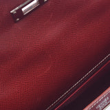 HERMES Hermes Kelly 32 outer stitch Rouge ash gold metal fittings □ F engraved (around 2002) Ladies' lycee 2WAY bag B rank used Ginzo