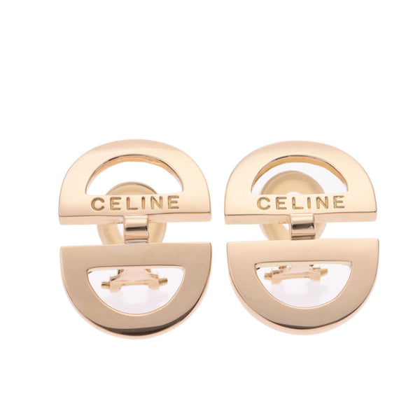 CELINE Celine Women's K18YG Earrings A-rank used Silgrin