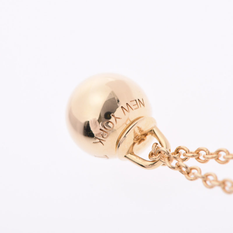 Tiffany & CO. Tiffany Hardware Ball Necklace Ladies K18 YG Necklace A-Rank Used Sinkjo