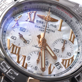 Breitling Brighting Chronomat 44 IB0110 Men's SS Watch Automatic Wound Shell Diagram A-Rank Used Silgrin