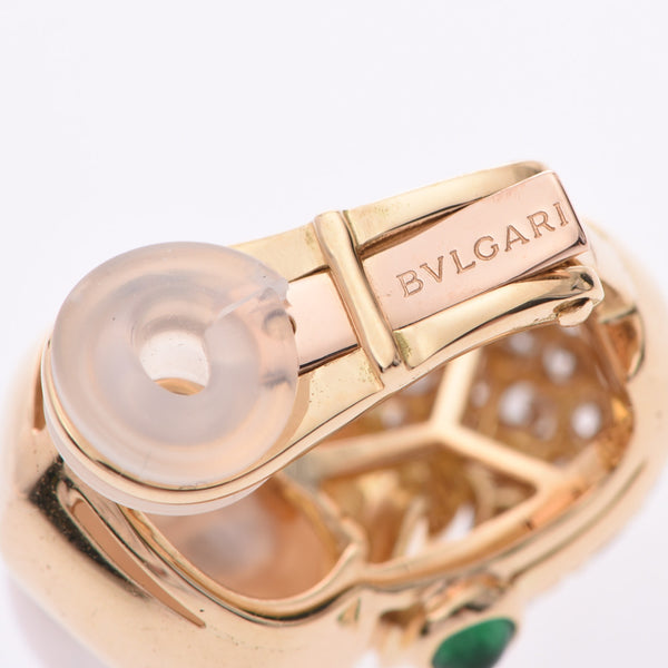 BVLGARI Bulgari Pearl 8.6mm Ladies K18YG Earrings A-Rank Used Silgrin