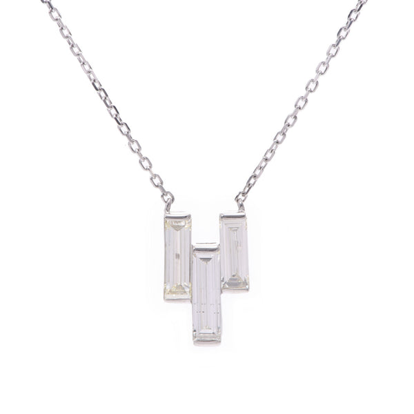 Other Diamond 1.12ct Ladies PT900/850 Necklace A Rank Used Ginzo