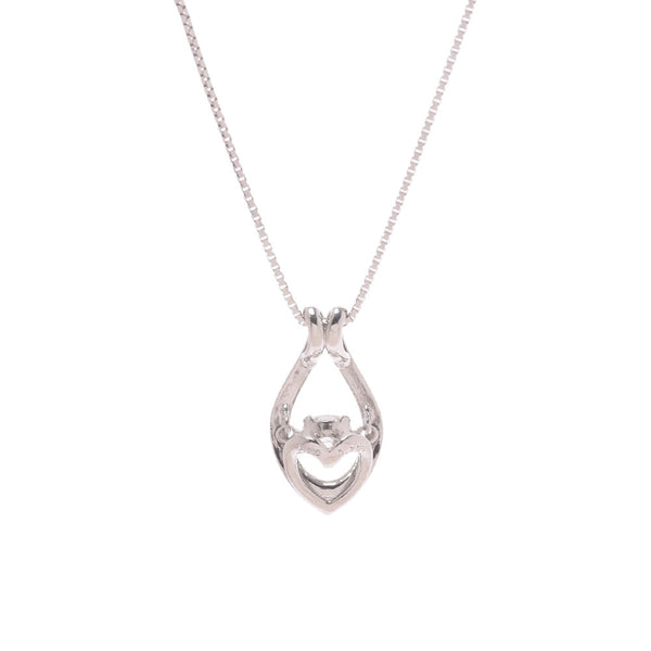 Other One-grain Diamond 0.308ct G-Si1-GD Women's PT900 / 850 Necklace A-Rank Used Silgrin