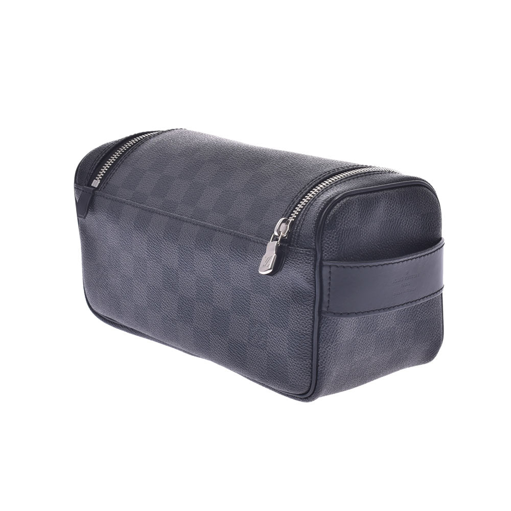 ルイヴィトングラフィット トワレポーチ 14137 黒/グレー メンズ ダミエグラフィットキャンバス ポーチ N47625 LOUIS VUITTON  中古 – 銀蔵オンライン