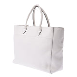 【Financial sales sale】 Prada Prada Tote Bag White 1BG041 Women's Curf 2way Bag A rank used sinkjo