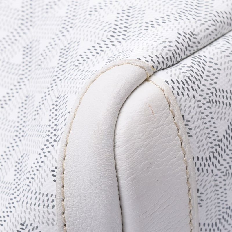 [Financial sales] Goyard Goyard Altois PM White Unisex PVC / Leather Tote Bag AB Rank Used Silgrin