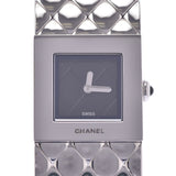 CHANEL Chanel matelasse Lady's SS watch quartz lindera board A rank used silver storehouse