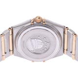 OMEGA Omega Constellation Mini 12P Diamond Bezel Diamond 1360.75 Ladies SS/YG Watch Quartz Shell Dial A Rank Used Ginzo