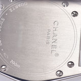 CHANEL シャネル J12 33mm 12Pダイヤ 黒針 H1628 ボーイズ 白セラミック/SS 腕時計 クオーツ 白文字盤 ABランク 中古 銀蔵