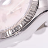 ROLEX 劳力士日期只是 79174NA 女士 WG/SS 手表自动外壳表盘 A 级二手银藏