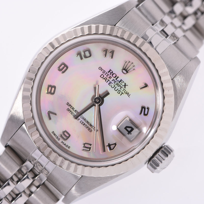 ROLEX Rolex Day Just 79174NA Women WG / SS Watch Automatic Shell Shaking Corporation A-Rank Used Sinkjo