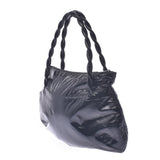 Salvatore Ferragamo Ferragamo 2way Bag Black Women's Enamel Handbags A Rank Used Silgrin