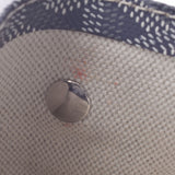 Goyard Goyal Saint Lu Junior Gray Women PVC / Leather Handbags AB Rank Used Silgrin