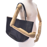 Jimmy Choo Jimmy Choo Study Black Unisex Curf Tote Bag A rank used Silgrin