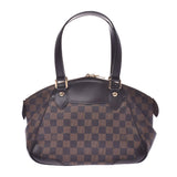 LOUIS VUITTON Louis Vuitton Damier Verona PM Brown N41117 Ladies Damier Canvas Handbag A Rank Used Ginzo