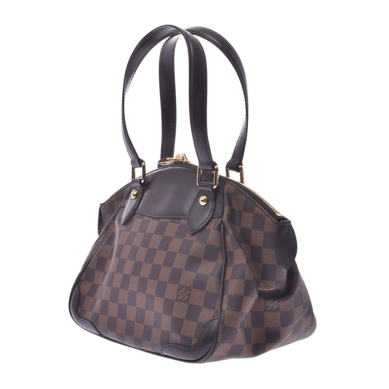 LOUIS VUITTON Louis Vuitton Damier Verona PM Brown N41117 Ladies Damier Canvas Handbag A Rank Used Ginzo