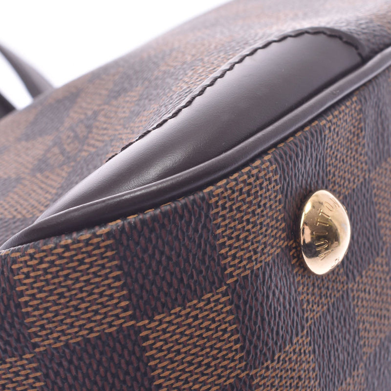 LOUIS VUITTON Louis Vuitton Damier Verona PM Brown N41117 Ladies Damier Canvas Handbag A Rank Used Ginzo