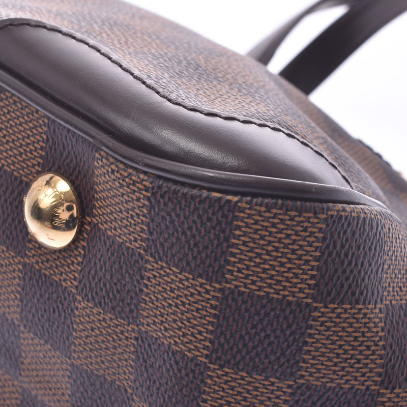 LOUIS VUITTON Louis Vuitton Damier Verona PM Brown N41117 Ladies Damier Canvas Handbag A Rank Used Ginzo