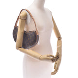 LOUIS VUITTON ルイヴィトン モノグラム ポシェット クロワッサン ブラウン M51510 ワンショルダーバッグ ABランク 中古 銀蔵