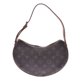 LOUIS VUITTON ルイヴィトン モノグラム ポシェット クロワッサン ブラウン M51510 ワンショルダーバッグ ABランク 中古 銀蔵