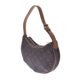 LOUIS VUITTON ルイヴィトン モノグラム ポシェット クロワッサン ブラウン M51510 ワンショルダーバッグ ABランク 中古 銀蔵