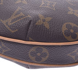 LOUIS VUITTON ルイヴィトン モノグラム ポシェット クロワッサン ブラウン M51510 ワンショルダーバッグ ABランク 中古 銀蔵