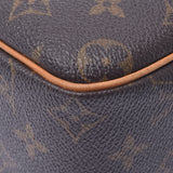 LOUIS VUITTON Louis Vuitton monogram sity MM Brown M51182 women's monogram canvas handbag B-rank used silver