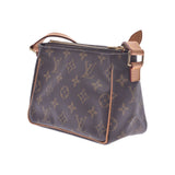 LOUIS VUITTON Monogram Vivasite PM棕色M51165女士Monogram帆布单肩包A Rank二手货Ginzo