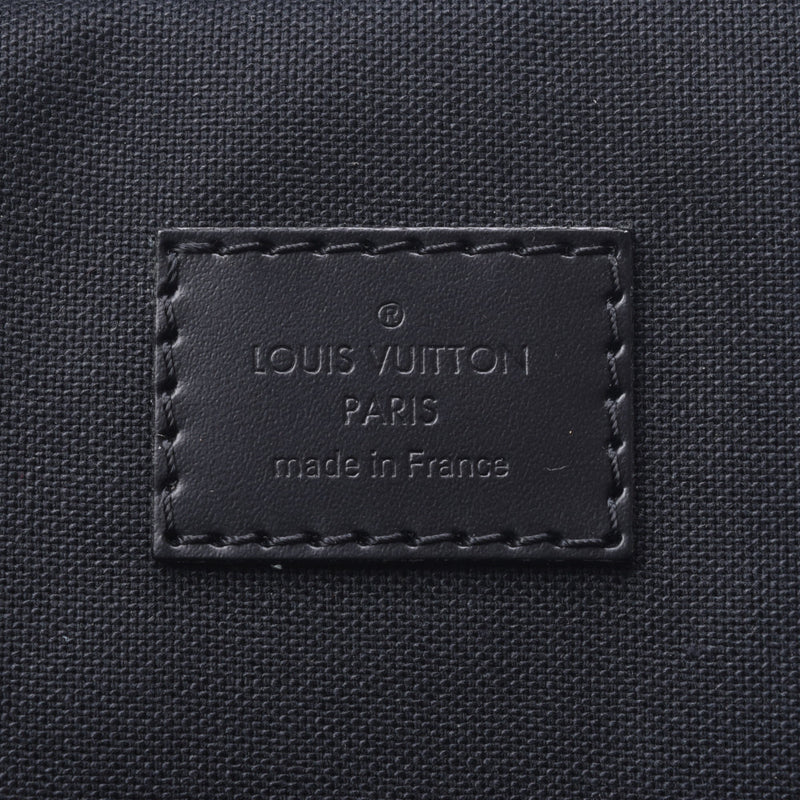 LOUIS VUITTON Louis Vuitton Damier Graffit Ikar 2WAY Bag Black / Gray N23253 Men's Damier Graffit Canvas Business Bag A Rank Used Ginzo