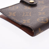 LOUIS VUITTON ルイヴィトン モノグラム アジェンダPM ブラウン R20005 ユニセックス モノグラムキャンバス 手帳カバー Aランク 中古 銀蔵