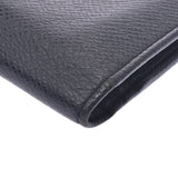 LOUIS VUITTON Louis Vuitton Taiga Portofeuil Brothers Aldwards (Black) M32572 Men's Leather Wallet B Rank Used Ginzo