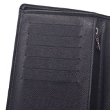 LOUIS VUITTON Louis Vuitton Taiga Portofeuil Brothers Aldwards (Black) M32572 Men's Leather Wallet B Rank Used Ginzo