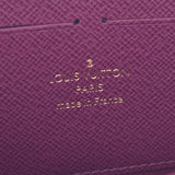 LOUIS VUITTON字母组合图腾拉链钱包棕色M61369女士字母组合帆布长钱包未使用的Ginzo