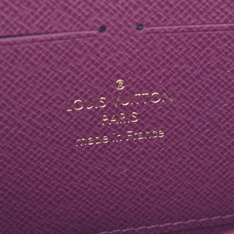 LOUIS VUITTON字母组合图腾拉链钱包棕色M61369女士字母组合帆布长钱包未使用的Ginzo