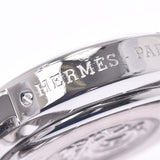 HERMES Hermes Clipper Chrono CL1.310 Boys SS Watch Quartz Black Dial A Rank Used Ginzo