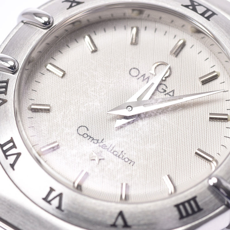 欧米茄Omega Constellation 1572.30女士SS手表石英白色表盘AB等级二手Ginzo