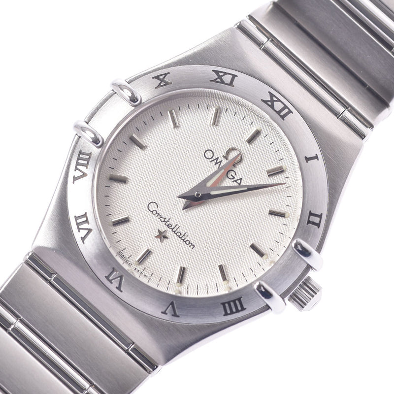 OMEGA Omega Constellation 1572.30 Ladies SS Watch Quartz White Dial AB Rank Used Ginzo