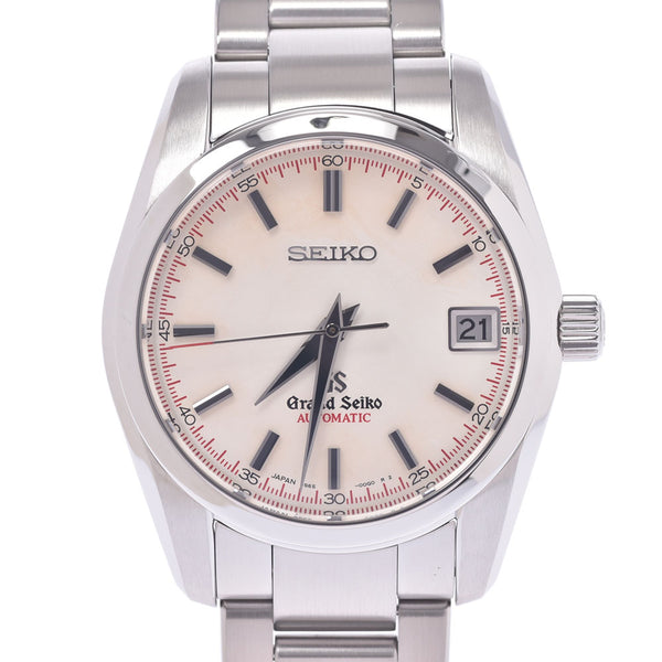 SEIKO セイコー グランドセイコー メカニカル SBGR071 メンズ SS 腕時計 自動巻き アイボリー文字盤 Aランク 中古 銀蔵