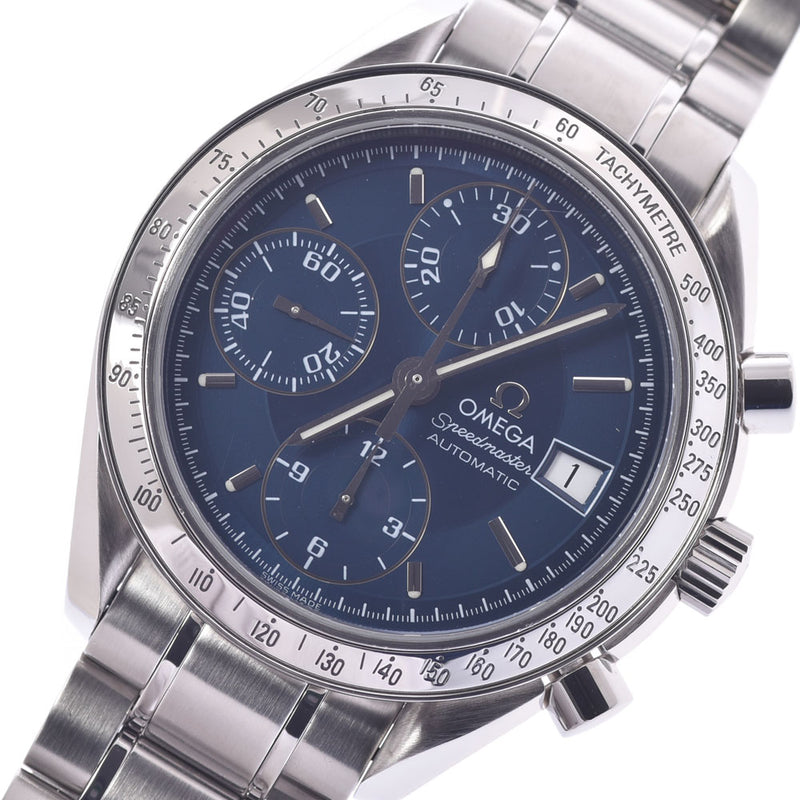 Omega Omega Speed ​​Master Day 3513.80 Men's SS Watch Automatic Rolling Blue Characters A Rank Used Silgrin