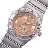 Omega Omega Constellation Mini Cindy Crawford Limited 12P钻石1564.65女士手表粉红色Shamin AB排名使用水池