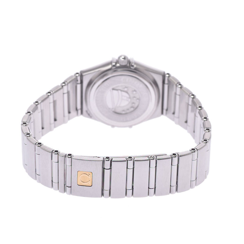 OMEGA Omega Constellation Mini Cindy Crawford Limited 12P Diamond 1564.65 Women's SS Watch Pink Shamin AB Rank Used Sinkjo