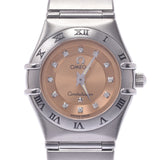 Omega Omega Constellation Mini Cindy Crawford Limited 12P钻石1564.65女士手表粉红色Shamin AB排名使用水池