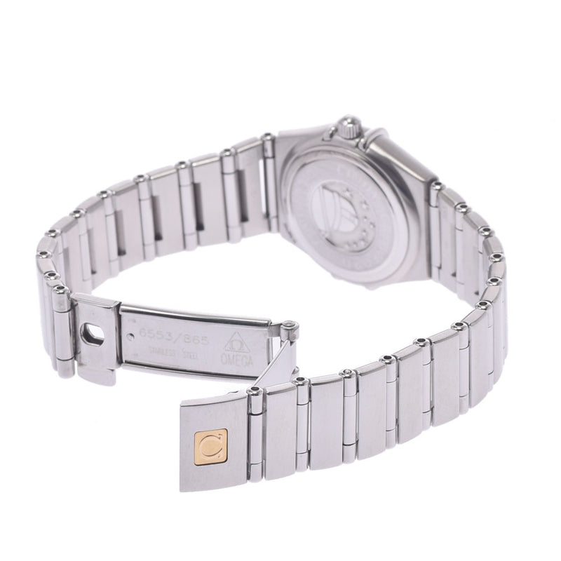 Omega Omega Constellation Mini Cindy Crawford Limited 12P钻石1564.65女士手表粉红色Shamin AB排名使用水池